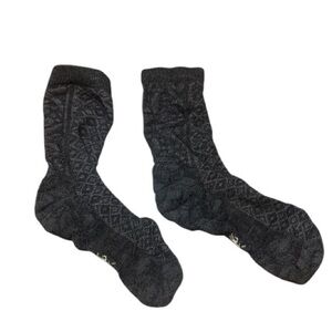 Smartwool Grey Merino Wool Tube Socks Warm Comfort